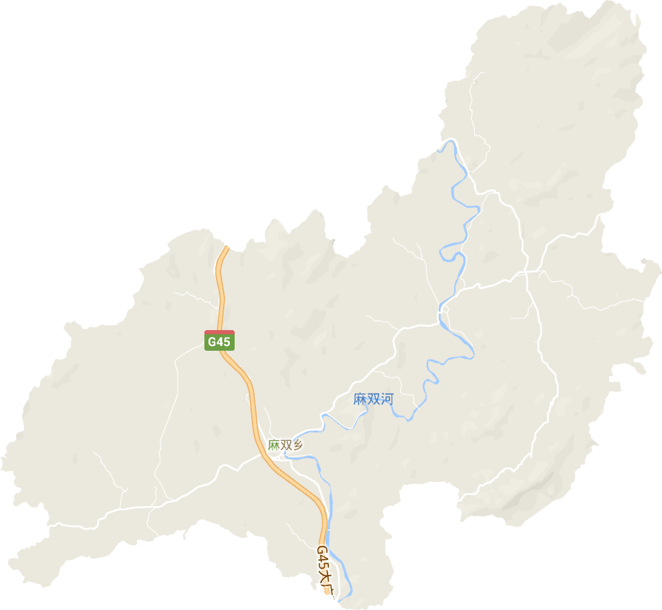 麻雙鄉(xiāng)電子地圖