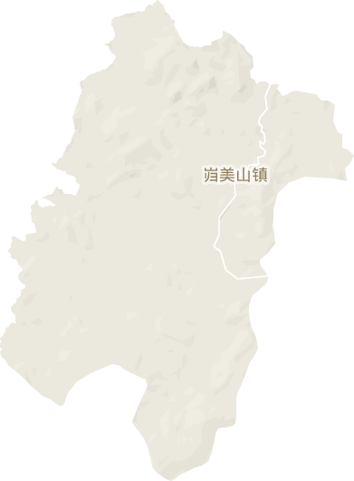巋美山鎮電子地圖