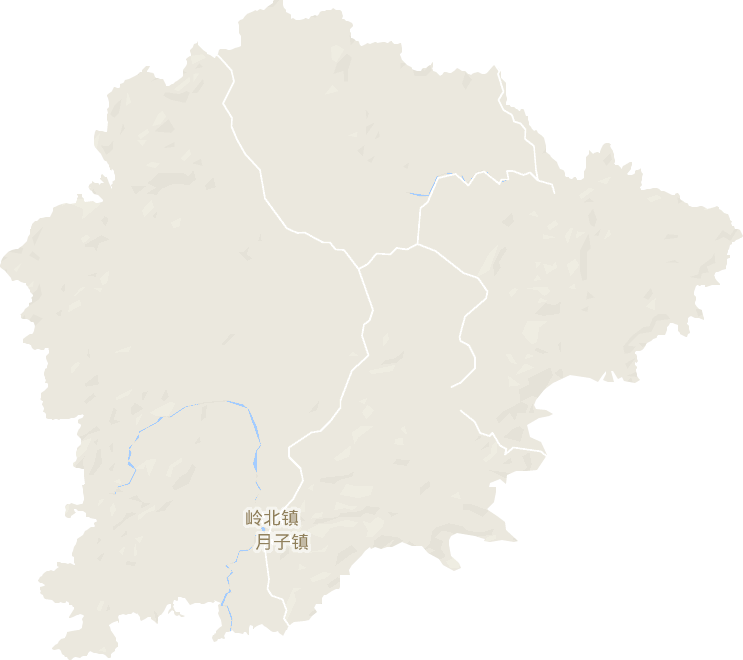 嶺北鎮電子地圖