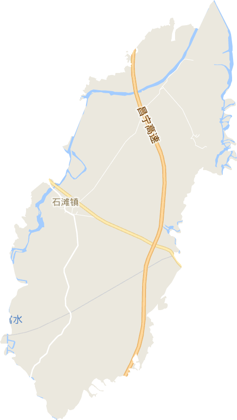 石灘鎮電子地圖