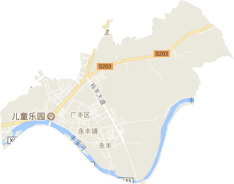 永豐街道電子地圖