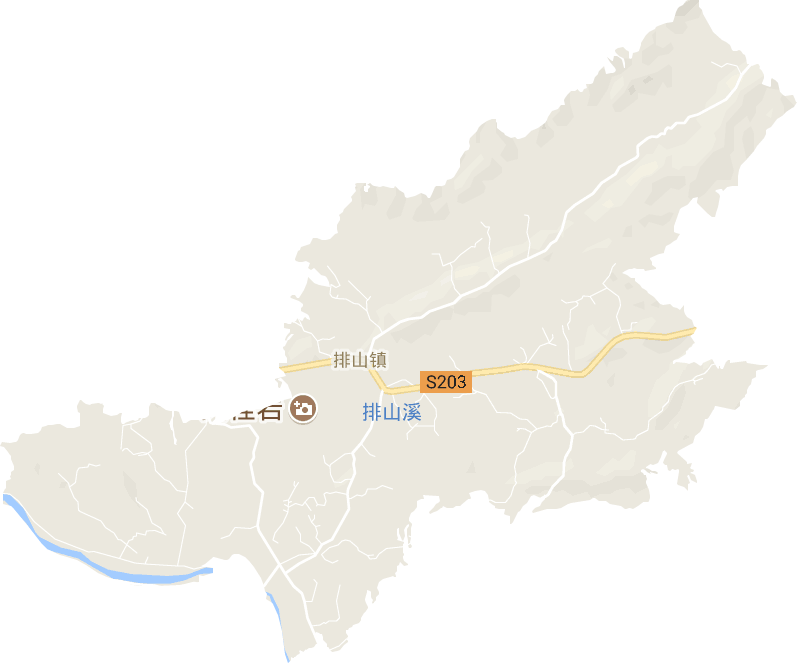 排山鎮電子地圖