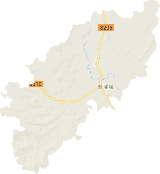 曹溪鎮電子地圖