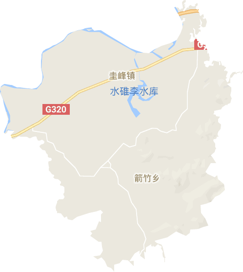圭峰鎮電子地圖