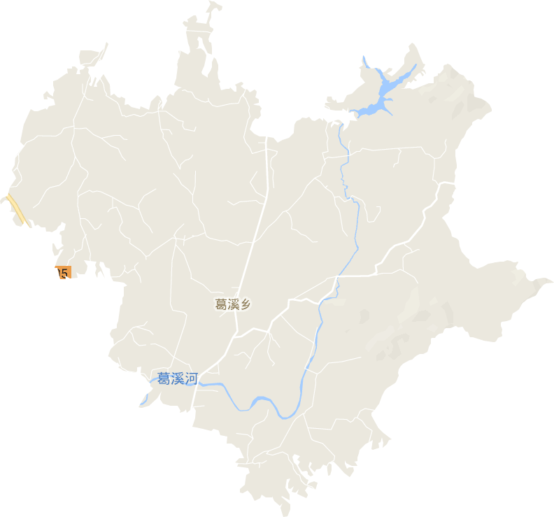 葛溪鄉電子地圖