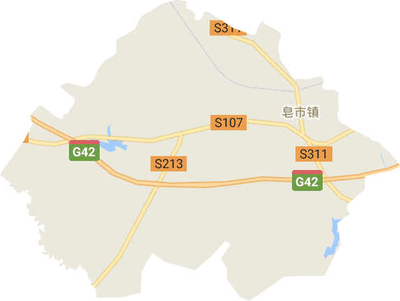 皂市鎮電子地圖