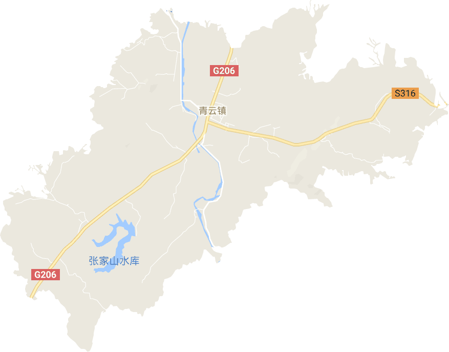 青云鎮電子地圖