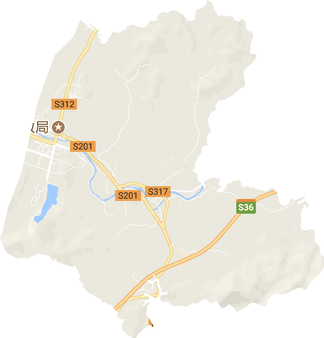 新營街道電子地圖