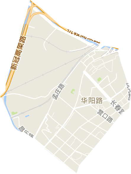 華陽路街道電子地圖