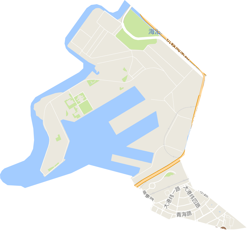 大港街道電子地圖