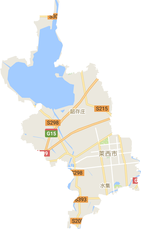 水集街道電子地圖