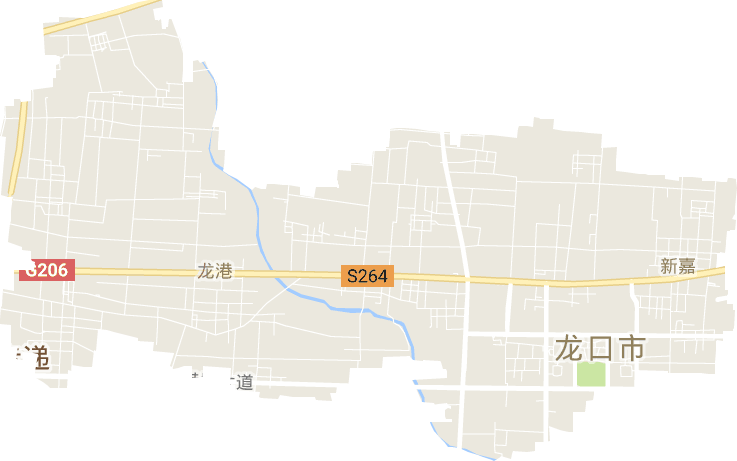 新嘉街道電子地圖