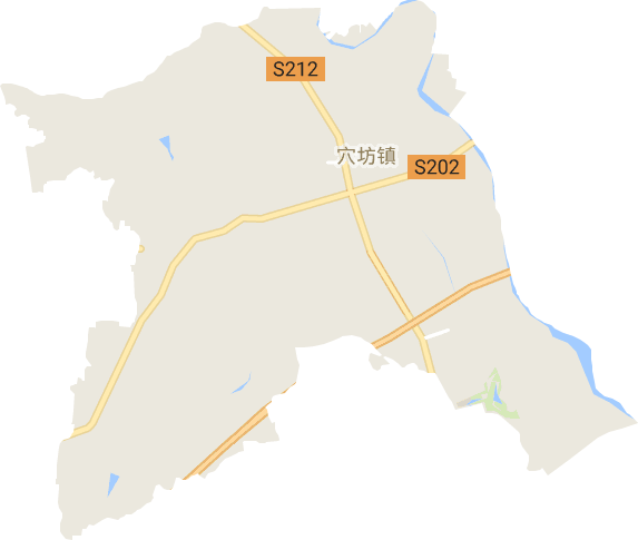 穴坊鎮電子地圖
