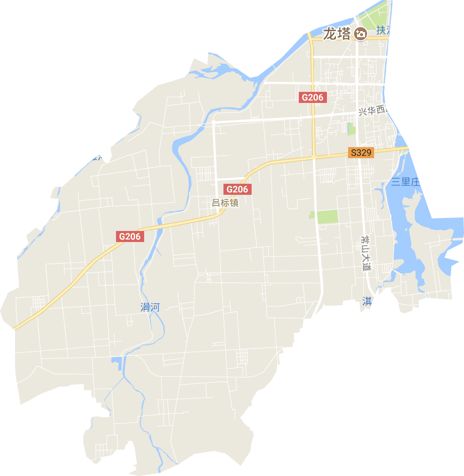 龍都街道電子地圖