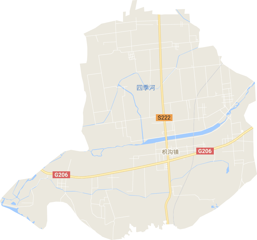 枳溝鎮電子地圖