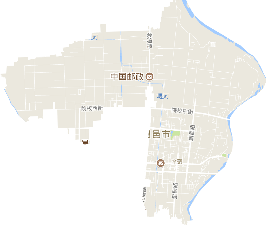 奎聚街道電子地圖
