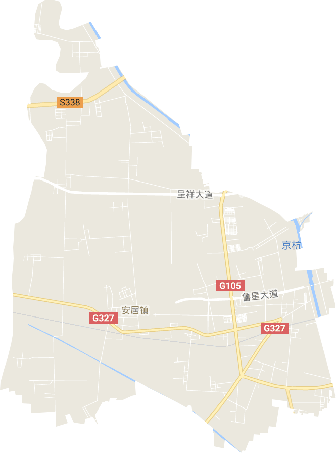 安居街道電子地圖