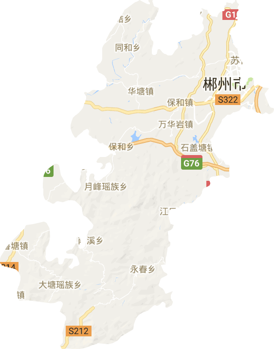 北湖區(qū)電子地圖
