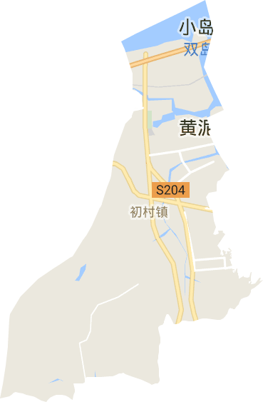 初村鎮電子地圖
