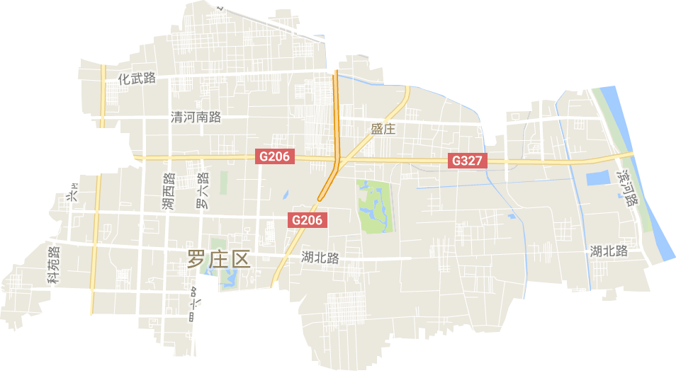 盛莊街道電子地圖
