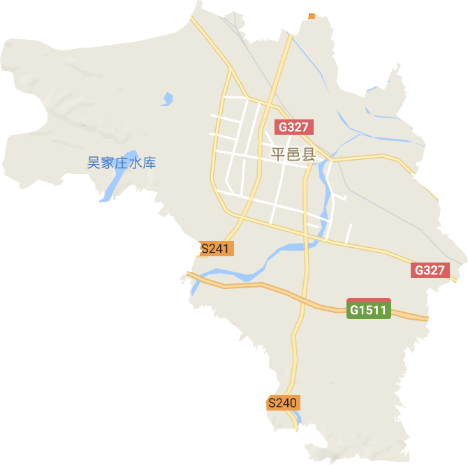 平邑街道電子地圖