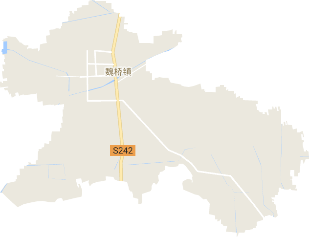 魏橋鎮電子地圖