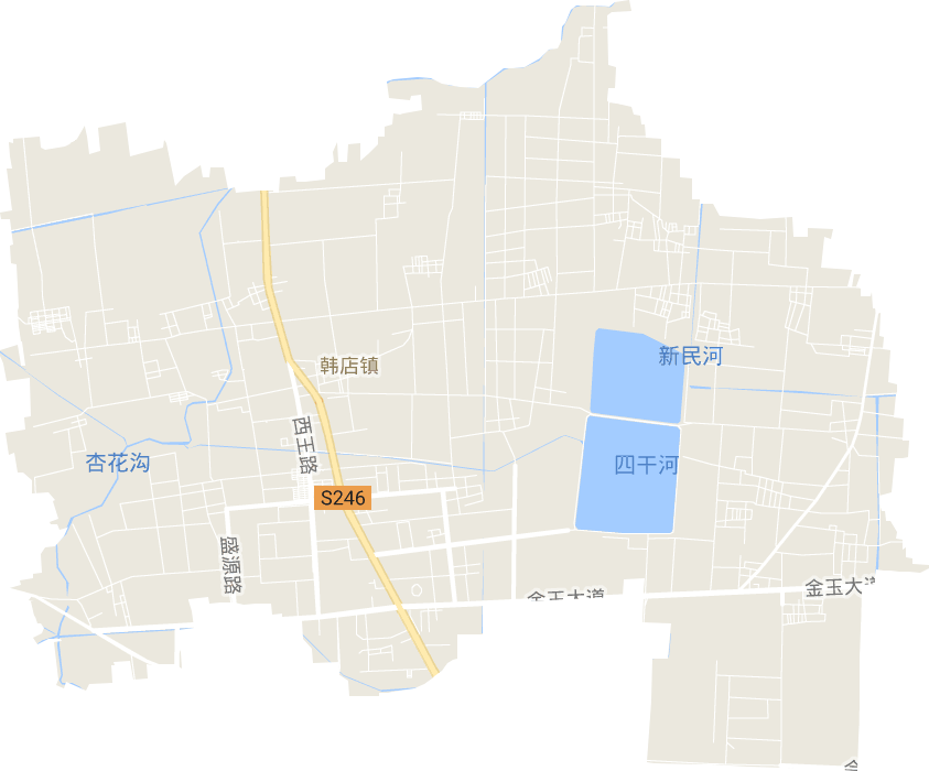 韓店鎮電子地圖