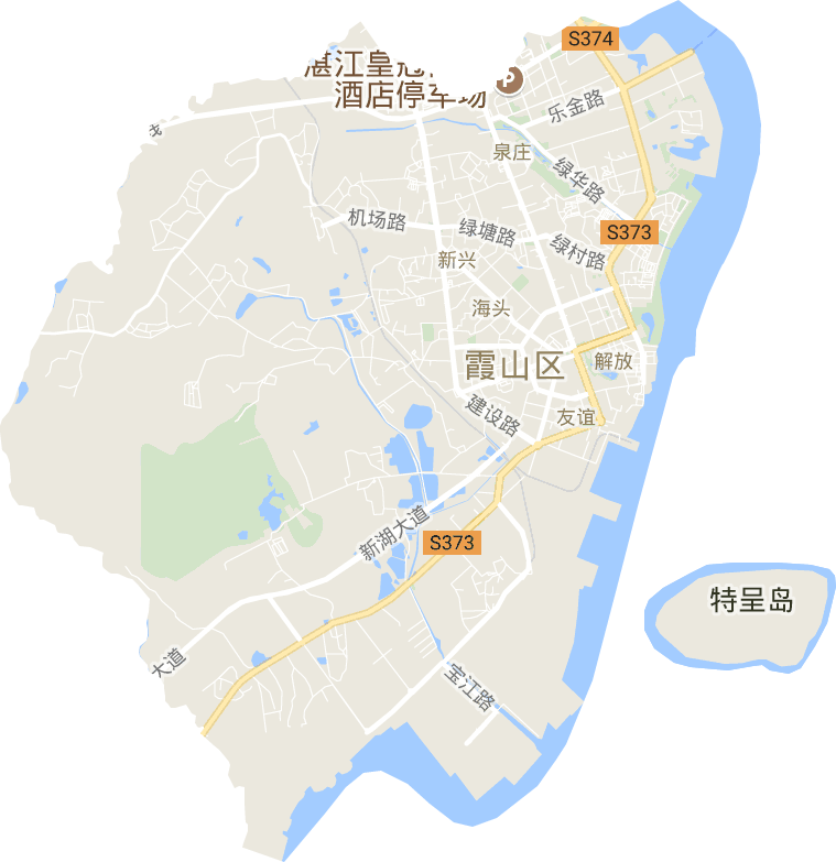 霞山區電子地圖