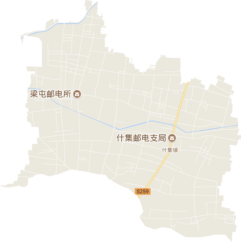 什集鎮電子地圖
