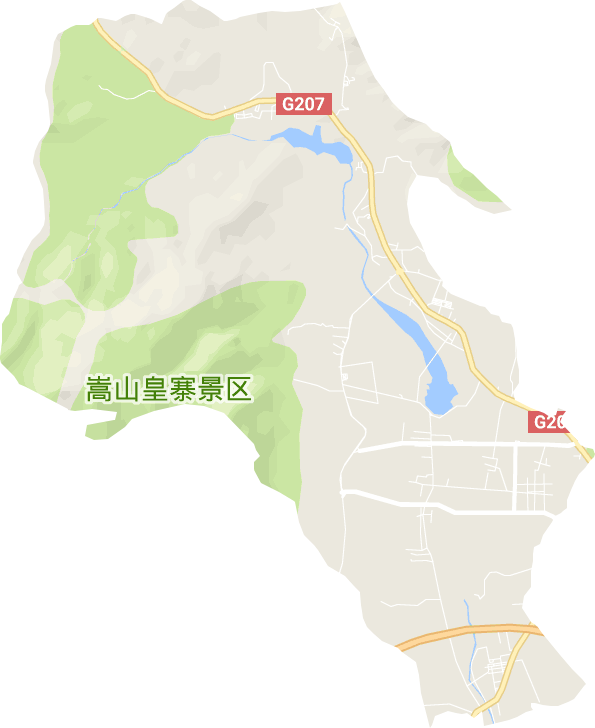 少林街道電子地圖