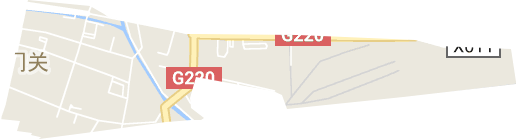新門關街道電子地圖