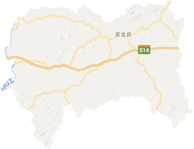 紫金縣電子地圖