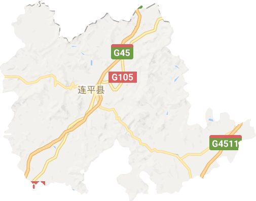 連平縣電子地圖
