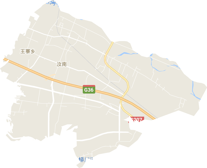 汝南街道電子地圖
