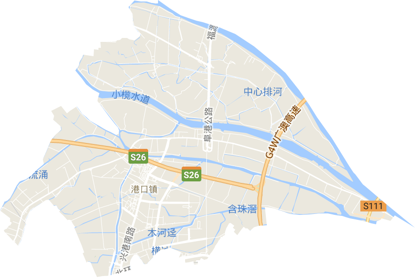 港口鎮電子地圖