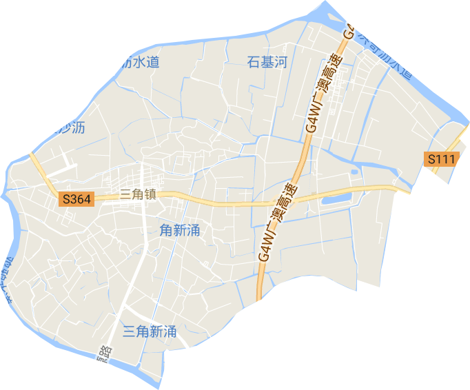 三角鎮電子地圖