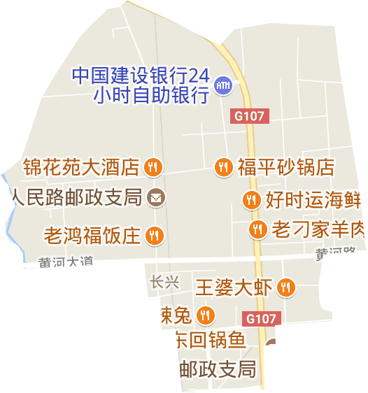 長興路街道電子地圖