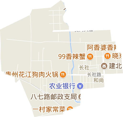 長社路街道電子地圖