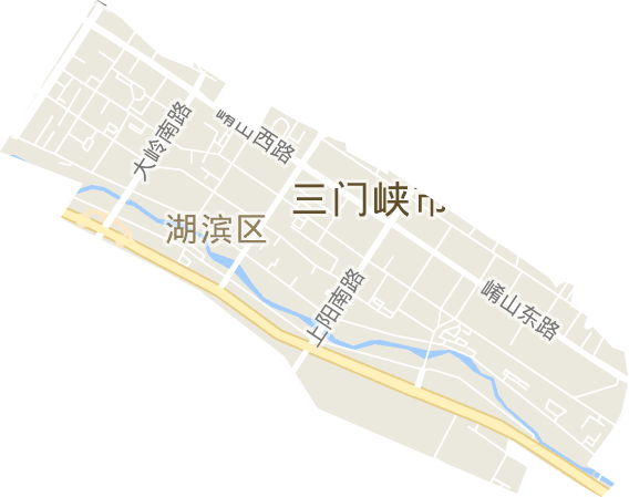 澗河街道電子地圖