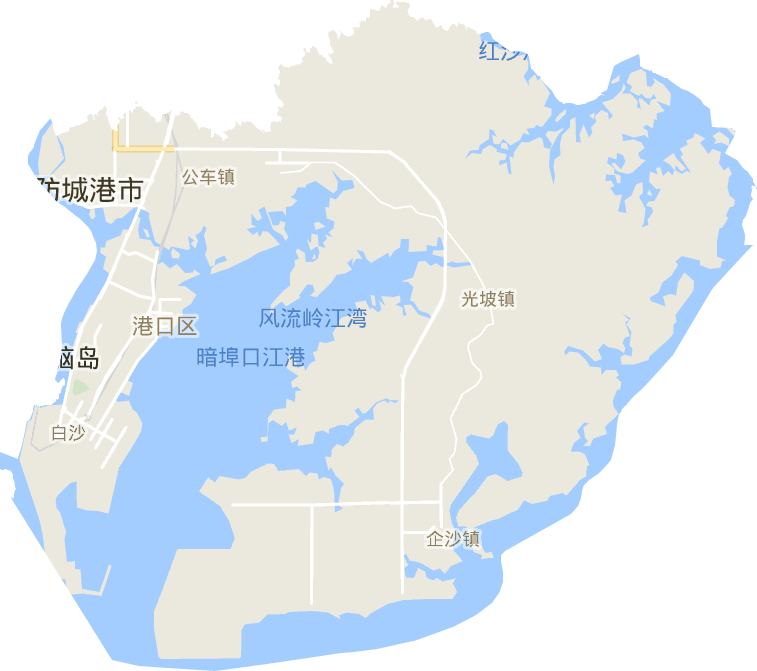 港口區電子地圖