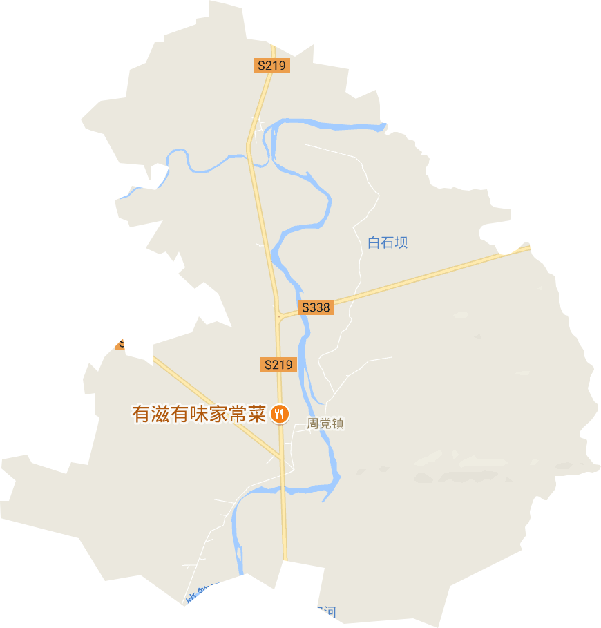 周黨鎮電子地圖