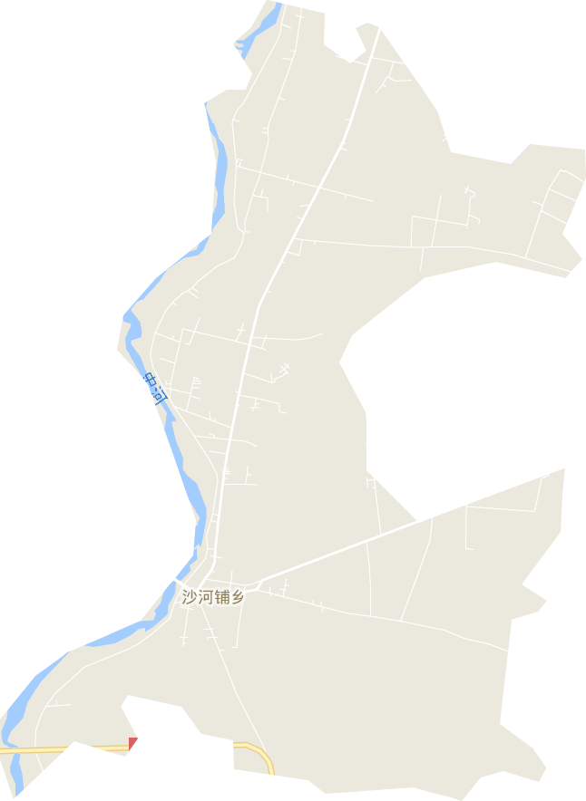 沙河鋪鄉電子地圖
