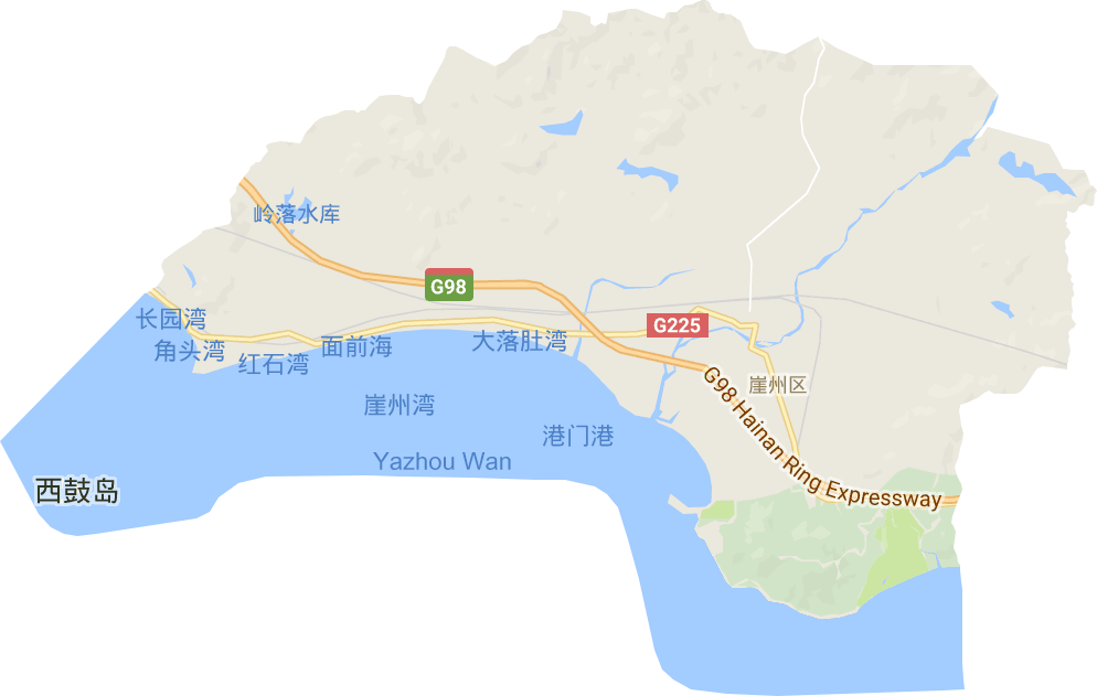 崖州區電子地圖
