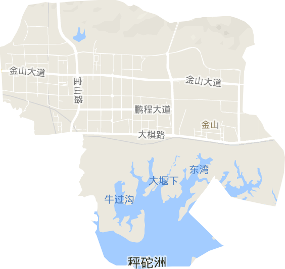 金山街道電子地圖