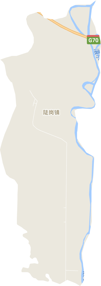 孝南區陡崗鎮電子地圖