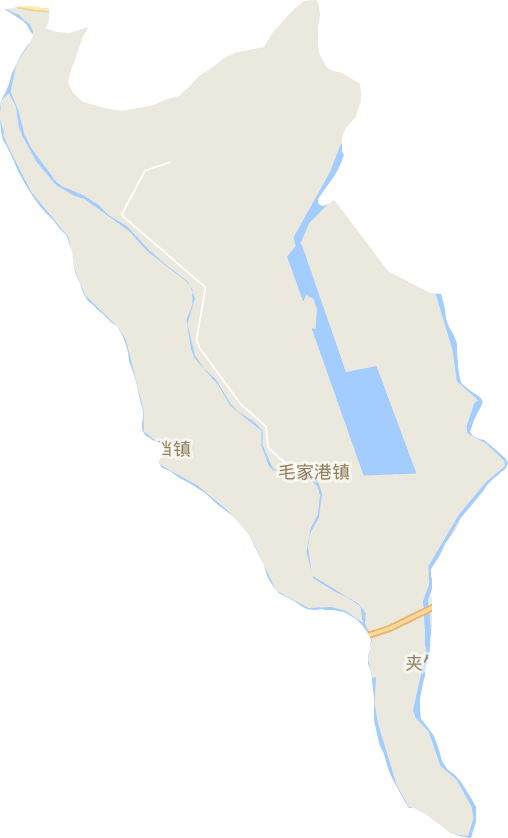 毛家港鎮(zhèn)電子地圖