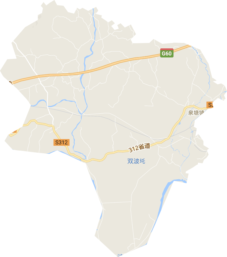 泉塘鎮電子地圖