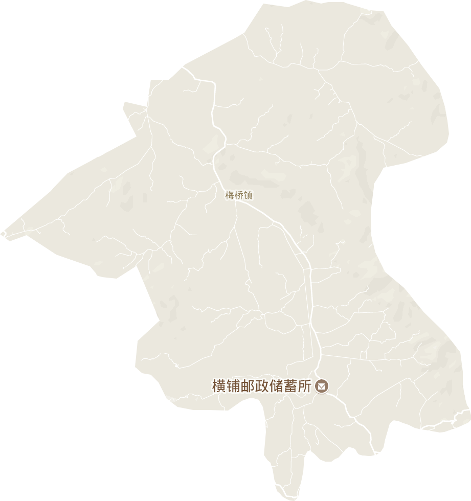 梅橋鎮電子地圖