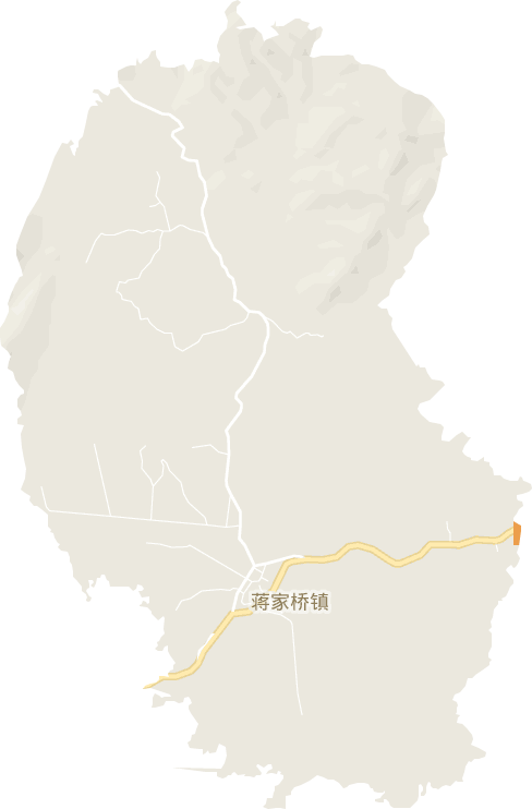 蔣家橋鎮電子地圖
