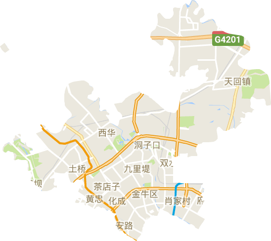 金牛區電子地圖
